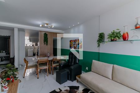Sala  de apartamento à venda com 3 quartos, 90m² em Copacabana, Rio de Janeiro