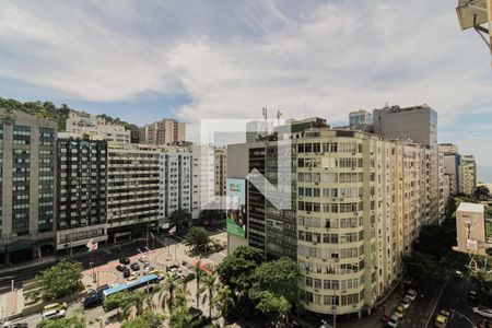 Vista da Sala de apartamento à venda com 3 quartos, 90m² em Copacabana, Rio de Janeiro