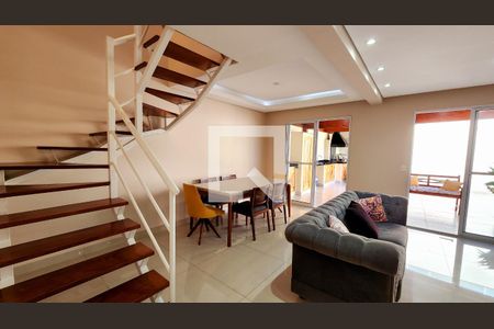 Sala de casa de condomínio à venda com 3 quartos, 89m² em Engordadouro, Jundiaí