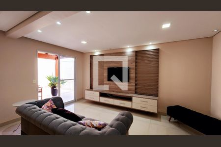 Sala de casa de condomínio à venda com 3 quartos, 89m² em Engordadouro, Jundiaí