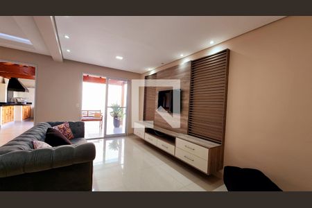 Sala de casa de condomínio à venda com 3 quartos, 89m² em Engordadouro, Jundiaí