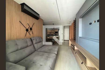 Sala de apartamento para alugar com 2 quartos, 70m² em Indianópolis, São Paulo