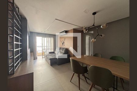 Sala de apartamento para alugar com 2 quartos, 70m² em Indianópolis, São Paulo