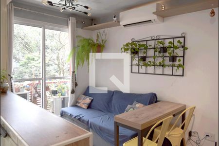 Sala de apartamento à venda com 2 quartos, 42m² em Pinheiros, São Paulo