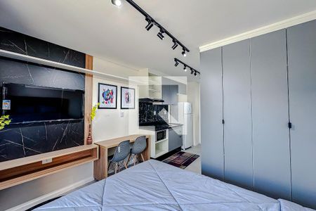 Sala/Quarto de apartamento para alugar com 1 quarto, 26m² em Vila Regente Feijó, São Paulo