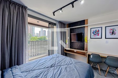 Sala/Quarto de apartamento para alugar com 1 quarto, 26m² em Vila Regente Feijó, São Paulo