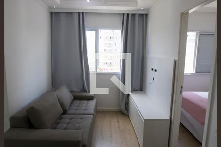 Sala de apartamento para alugar com 1 quarto, 35m² em Barra Funda, São Paulo