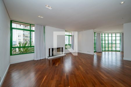 Sala de Estar de apartamento à venda com 3 quartos, 250m² em Vila Alexandria, São Paulo