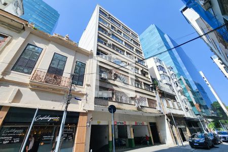 Fachada de apartamento à venda com 1 quarto, 24m² em Centro, Rio de Janeiro