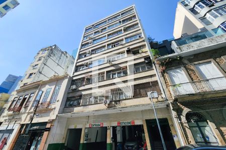 Fachada de apartamento à venda com 1 quarto, 24m² em Centro, Rio de Janeiro