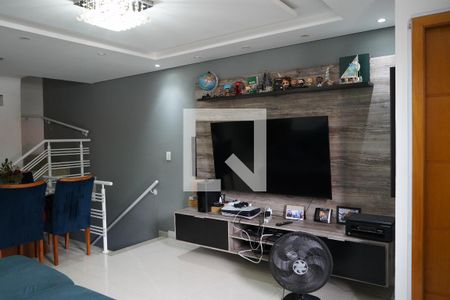 Sala de casa de condomínio à venda com 3 quartos, 217m² em Vila Bertioga, São Paulo