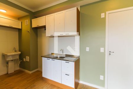 Sala/Cozinha de apartamento à venda com 2 quartos, 38m² em Belenzinho, São Paulo