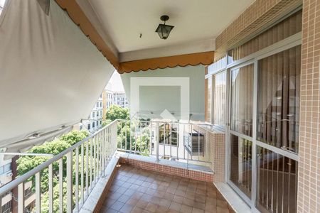 Varanda da Sala de apartamento para alugar com 2 quartos, 83m² em Tijuca, Rio de Janeiro