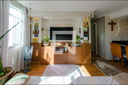 Sala de apartamento à venda com 2 quartos, 62m² em Conjunto California, Belo Horizonte