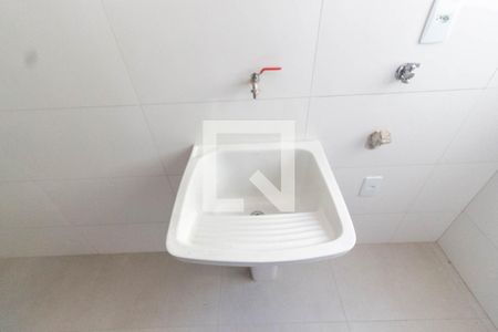 Área de serviço de apartamento para alugar com 2 quartos, 48m² em Vila Amalia (zona Norte), São Paulo