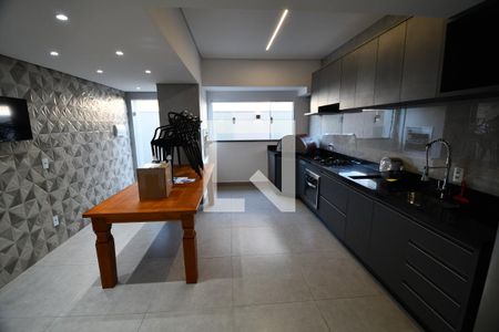 Área comum - Salão de festas Gourmet de apartamento para alugar com 2 quartos, 50m² em Mansões Santo Antônio, Campinas