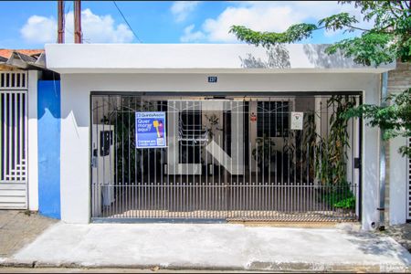 Fachada e placa de casa à venda com 3 quartos, 80m² em Vila Carioca, Guarulhos
