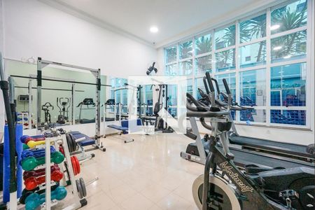 Condomínio - Academia  de apartamento para alugar com 3 quartos, 90m² em Tatuapé, São Paulo
