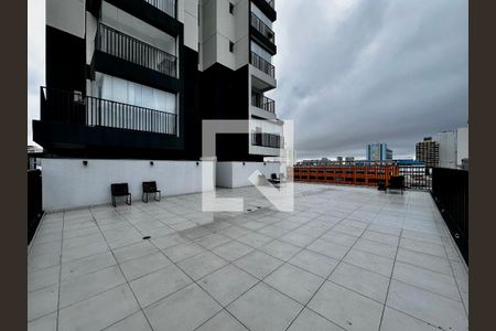 Terraço Andar de kitnet/studio para alugar com 1 quarto, 25m² em Santo Amaro, São Paulo