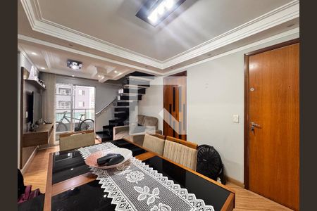 Sala de apartamento à venda com 3 quartos, 130m² em Vila Sao Pedro, Santo André