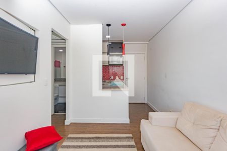 Sala de apartamento para alugar com 1 quarto, 41m² em Vila Dom Pedro I, São Paulo