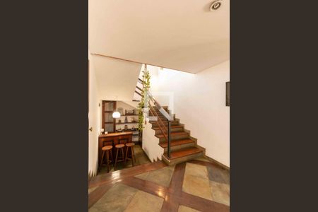 Sala de Estar / Jantar - Detalhe de casa à venda com 5 quartos, 460m² em Santa Amelia, Belo Horizonte