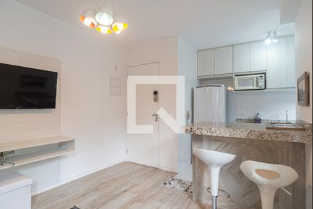 Sala de apartamento para alugar com 1 quarto, 50m² em Consolação, São Paulo