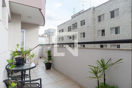 Varanda da Sala e Quarto de apartamento para alugar com 1 quarto, 50m² em Consolação, São Paulo