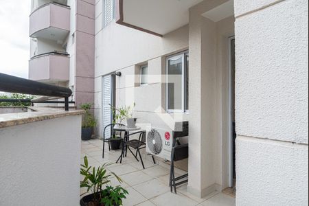 Varanda da Sala e Quarto de apartamento para alugar com 1 quarto, 50m² em Consolação, São Paulo