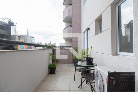 Varanda da Sala e Quarto de apartamento para alugar com 1 quarto, 50m² em Consolação, São Paulo
