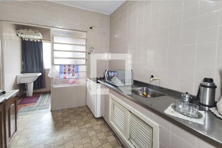 Cozinha e Área de Serviço de apartamento para alugar com 1 quarto, 55m² em Fião, São Leopoldo