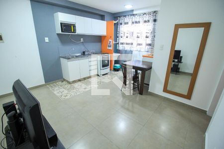 Sala de apartamento para alugar com 1 quarto, 35m² em Brás, São Paulo