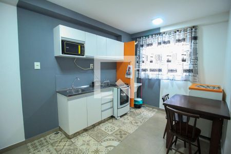 Cozinha de apartamento para alugar com 1 quarto, 35m² em Brás, São Paulo