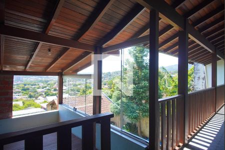 varanda do Quarto 1 de casa à venda com 4 quartos, 296m² em São Jorge, Novo Hamburgo