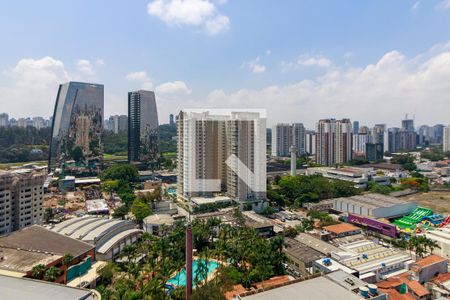 Rooftop - Vista de apartamento à venda com 2 quartos, 35m² em Santo Amaro, São Paulo