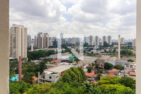 Sala - Vista de apartamento à venda com 2 quartos, 35m² em Santo Amaro, São Paulo