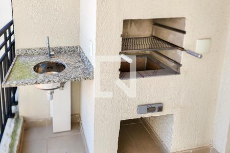 Varanda Gourmet de apartamento à venda com 2 quartos, 58m² em Vila Goncalves, São Bernardo do Campo