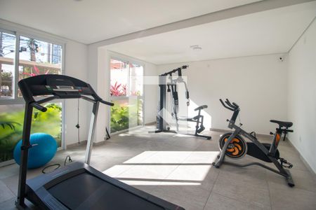 Academia de apartamento para alugar com 1 quarto, 27m² em Chácara Santo Antônio (zona Sul), São Paulo