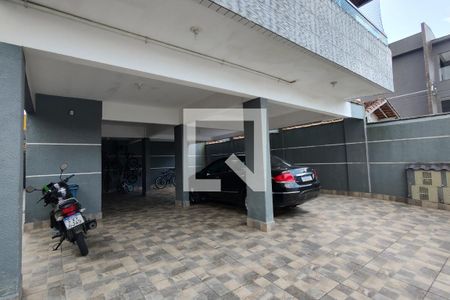 Garagem de casa de condomínio para alugar com 2 quartos, 54m² em Nova Mirim, Praia Grande