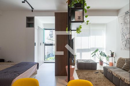 Sala de kitnet/studio para alugar com 1 quarto, 35m² em Bela Vista, São Paulo