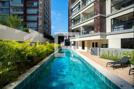 Área comum - Piscina de kitnet/studio à venda com 1 quarto, 35m² em Bela Vista, São Paulo