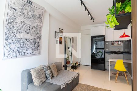 Sala de kitnet/studio para alugar com 1 quarto, 35m² em Bela Vista, São Paulo