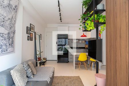 Sala de kitnet/studio para alugar com 1 quarto, 35m² em Bela Vista, São Paulo