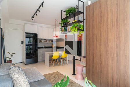 Sala de kitnet/studio para alugar com 1 quarto, 35m² em Bela Vista, São Paulo