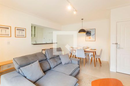 Sala de apartamento para alugar com 3 quartos, 100m² em Vila Nova Conceição, São Paulo