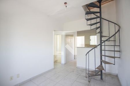 Sala de apartamento para alugar com 2 quartos, 49m² em Colubandê, São Gonçalo