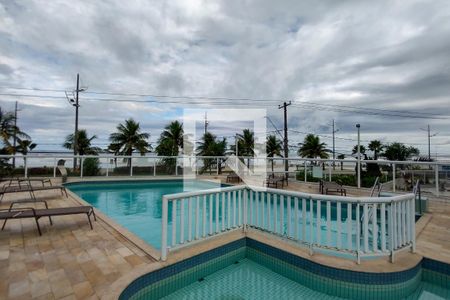 Área comum - Piscina de apartamento para alugar com 2 quartos, 64m² em Maracanã, Praia Grande