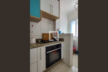 Cozinha de apartamento para alugar com 2 quartos, 64m² em Maracanã, Praia Grande