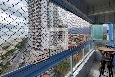 Sacada de apartamento para alugar com 2 quartos, 64m² em Maracanã, Praia Grande