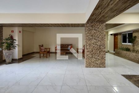 Hall de entrada de apartamento para alugar com 2 quartos, 64m² em Maracanã, Praia Grande